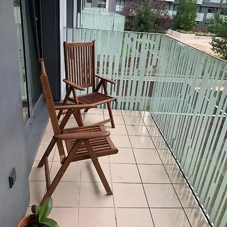 Garden Tower S Balkonem, Garaz Appartement