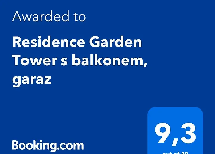 Apartament Garden Tower S Balkonem, Garaz
